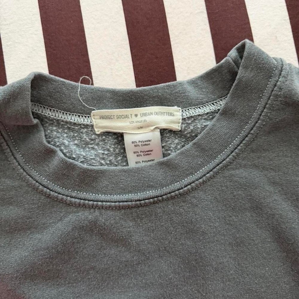 Project Social T Charcoal Long Sleeve Tee